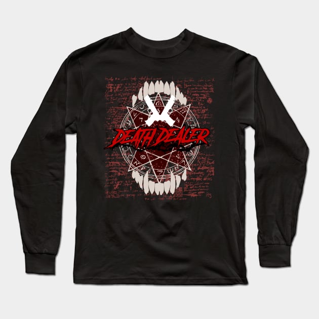 Death Dealer Long Sleeve T-Shirt by Meta Cortex